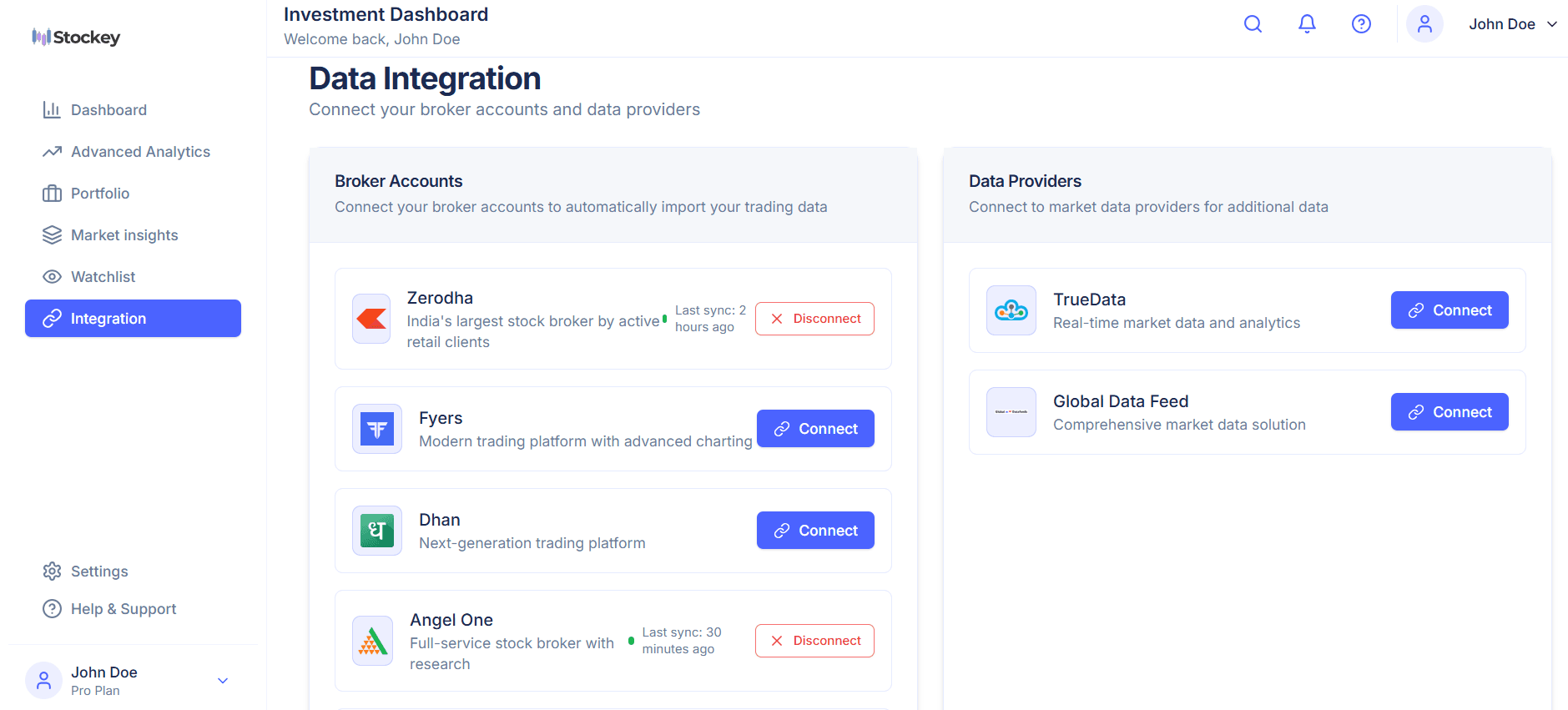 Connect Your Broker